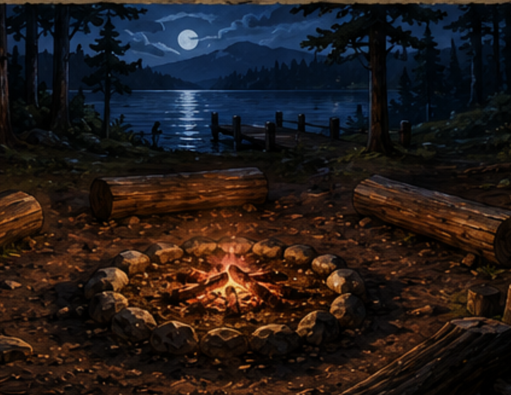 Ghost Campfire