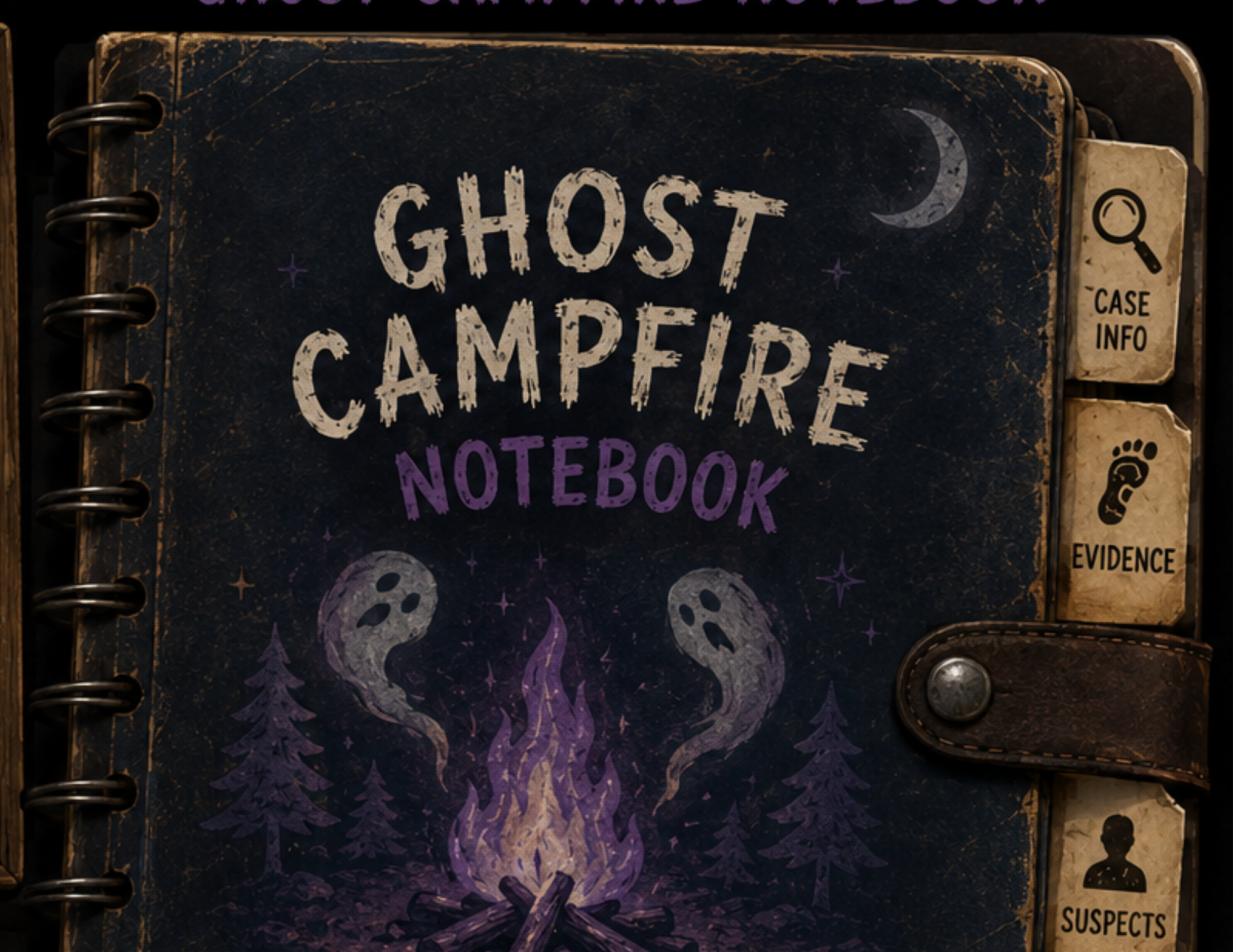 Ghost Campfire Notebook